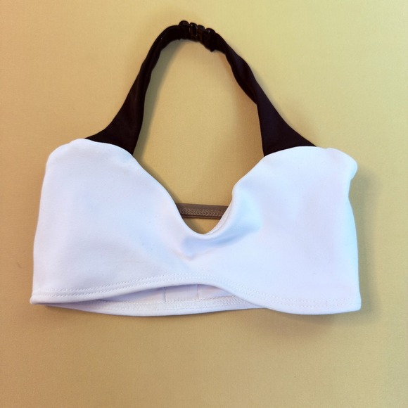 Tiger Friday Other - Tiger Friday Lolly Bra Top Child Large White Black NWOT Dancewear
